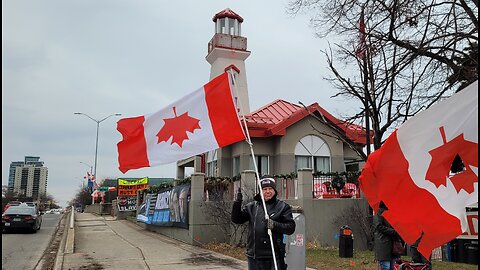 2025 12 20 Port Credit protest. Links in description. Linki w opisie.