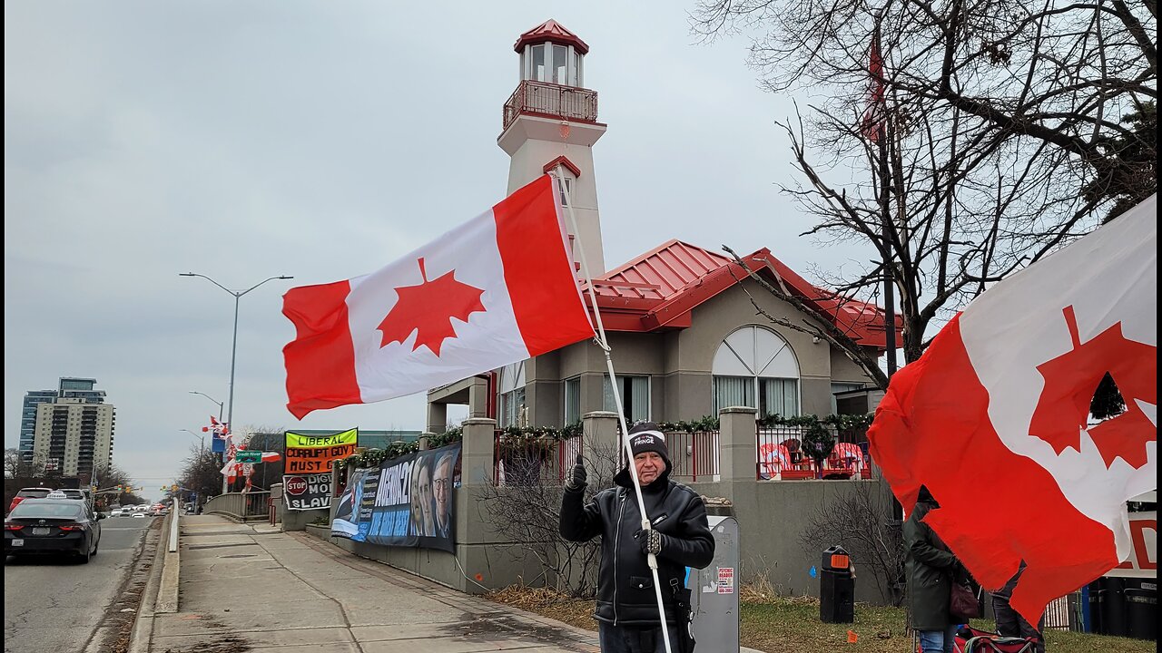 2025 12 20 Port Credit protest. Links in description. Linki w opisie.
