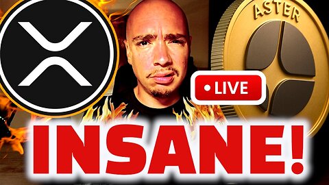 CRYPTO LIVE! HUGE NEWS FOR ASTER! XRP AND OTHER ALTCOINS READY?