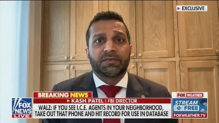 FBI Director: Gov Walz's Rhetoric Is REVOLTING!