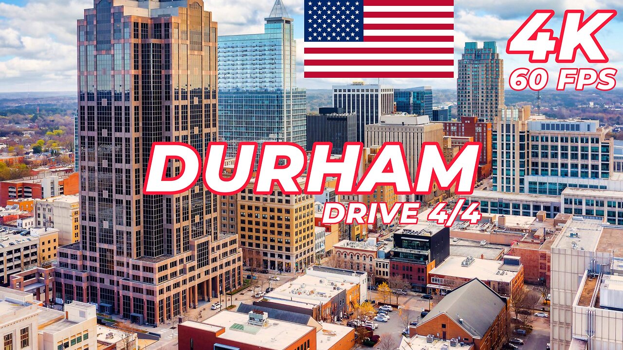 Durham Drive on a Great Day Part 4/4, North Carolina USA