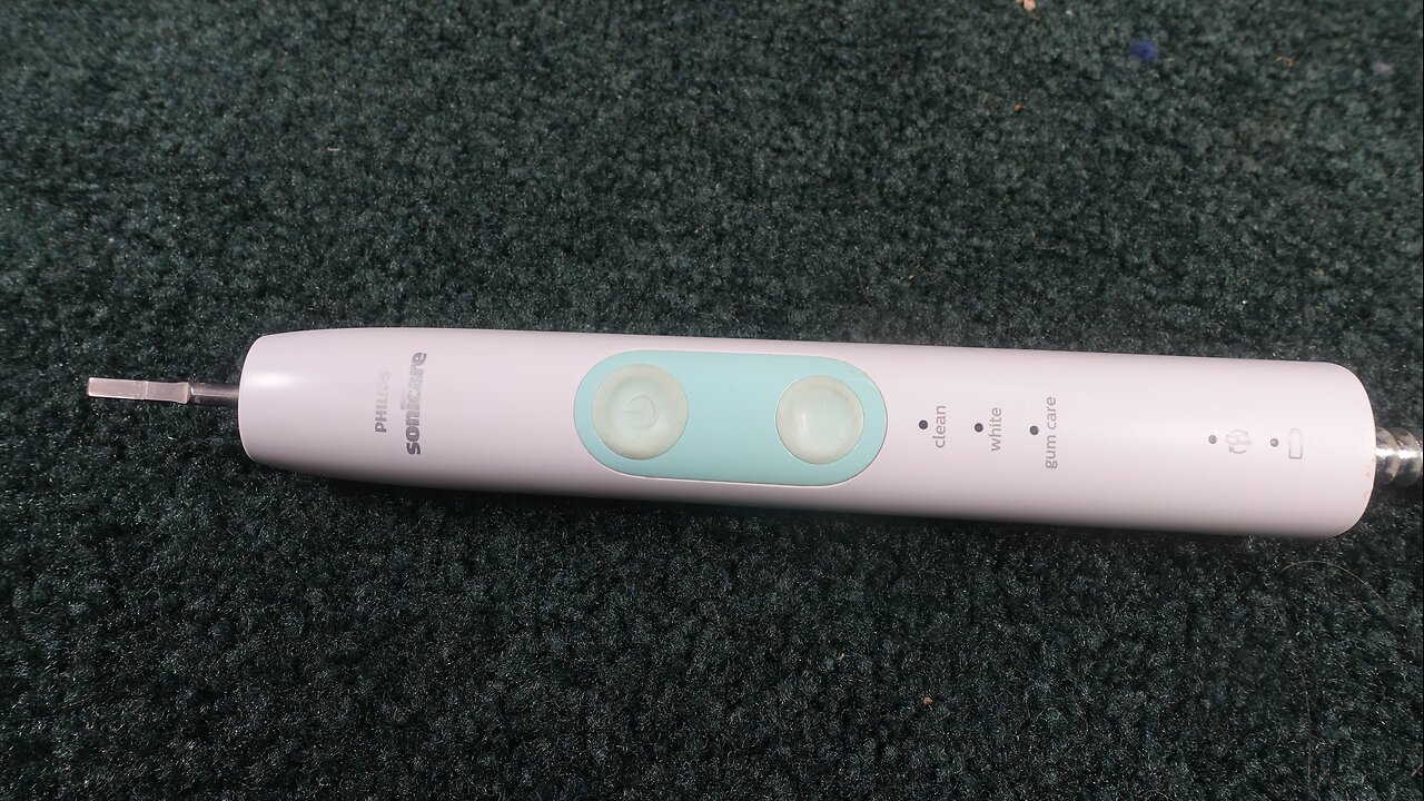 Phillips Sonicare HX 684A Toothbrush Battery Removal