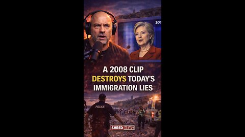 🚨 JOE ROGAN PLAYS A 2008 HILLARY CLINTON CLIP THAT SHATTERS TODAY’S IMMIGRATION NARRATIVE