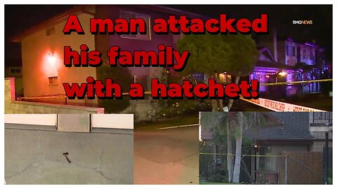 Undetected Footprints of a man who attacked his family with a hatchet! Evil found this family!
