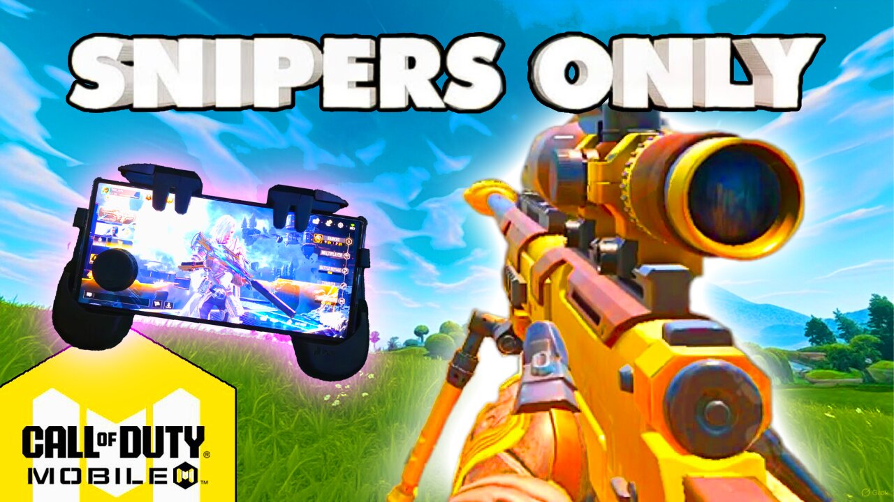 Call of Duty Mobile: Snipers Only Challenge! (LIVE)