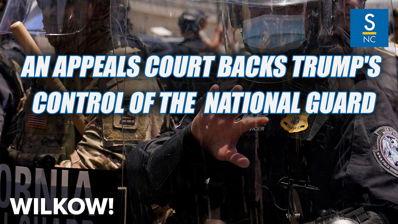 An appeals court backs Trump's control of the National Guard
