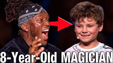 8-Year-Old Teddy STUNS KSI with Unbelievable Magic on BGT 2025!