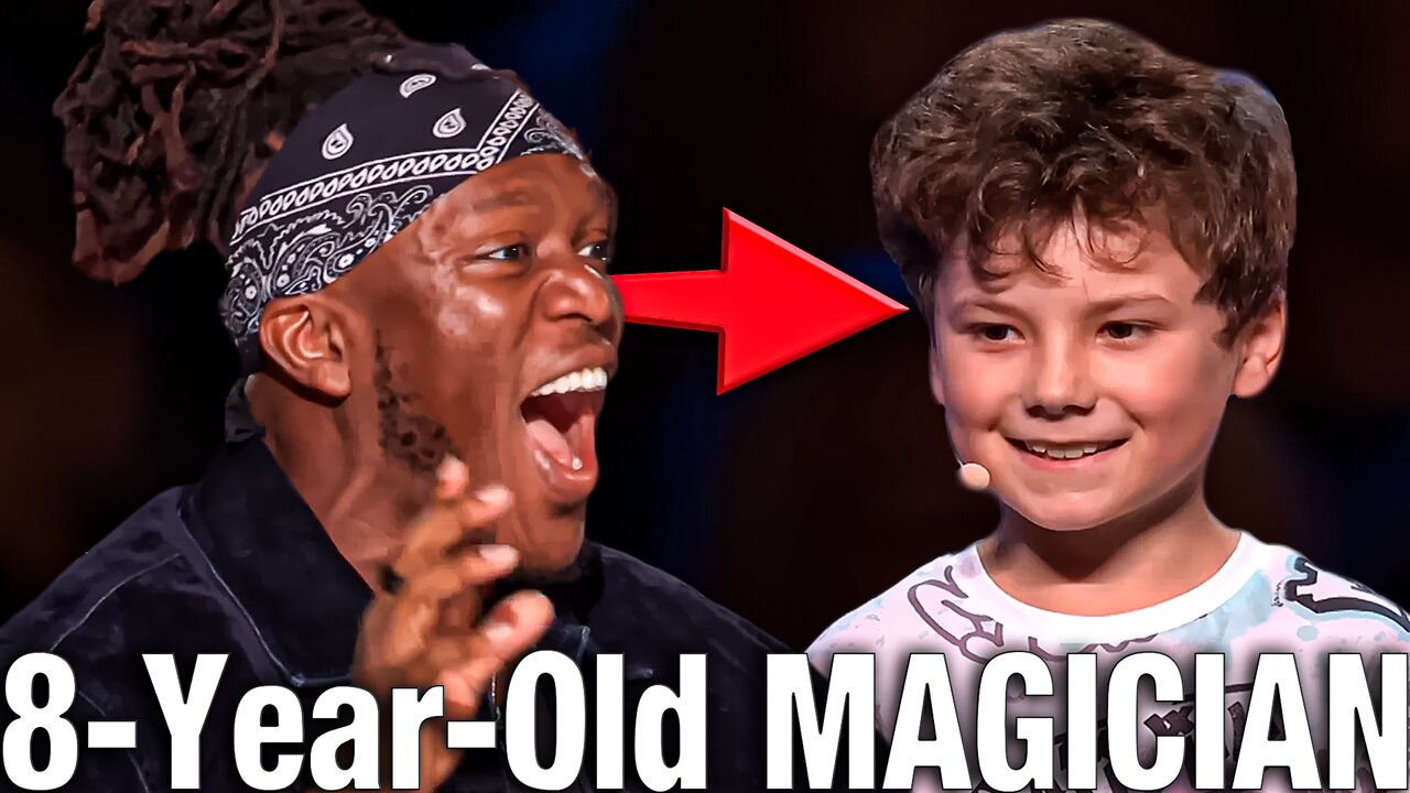 8-Year-Old Teddy STUNS KSI with Unbelievable Magic on BGT 2025!