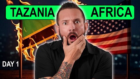 TANZANIA AFRICA | DAY 1 Behind The scenes travel vlog