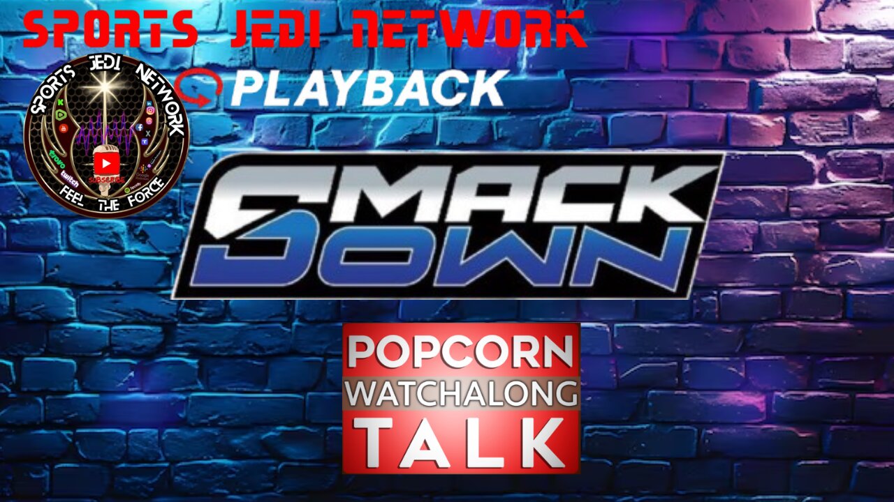 "LIVE WWE SmackDown Watch Along 👀 Chat, React, and Watch Together!"