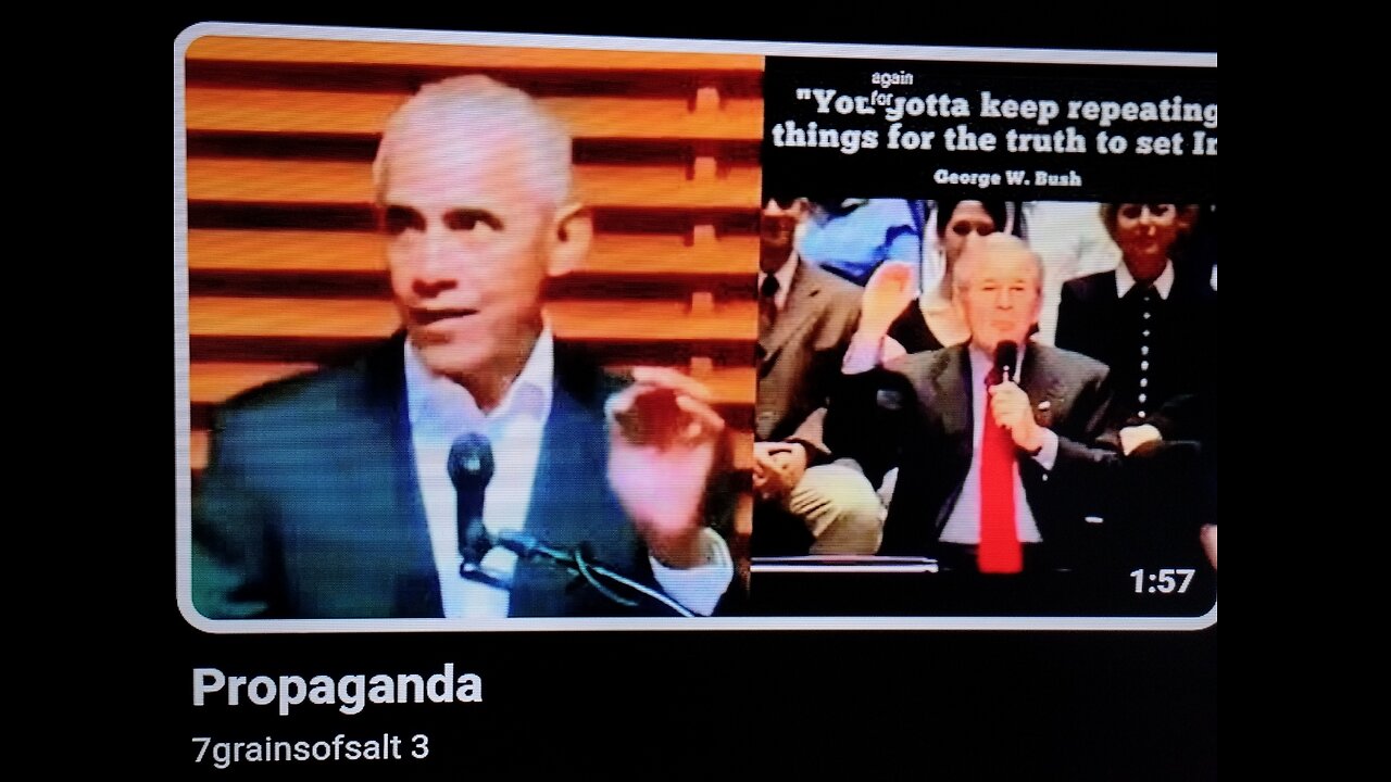 propaganda they tell u they have to keep repeating it so if they say it its garbage dont believe it