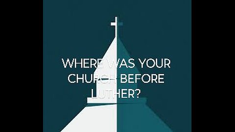 WHERE WAS YOUR CHURCH BEFORE LUTHER? Pt2 PROTESTANT HISTORICAL CLAIMS Vs CATHOLICISM #truth #jesus