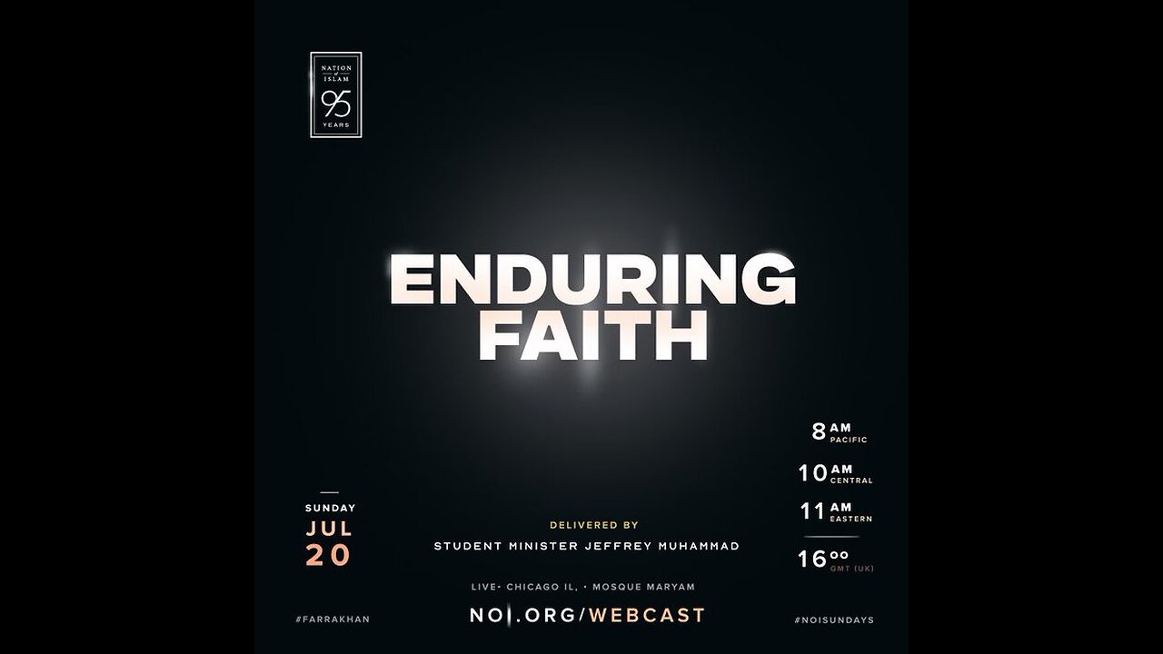 ENDURING FAITH
