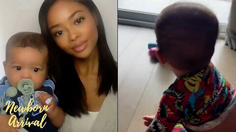 Skai Jackson's Son Kasai Loves His Baby Einstein Ocean Explorers Go Opus! 🐙