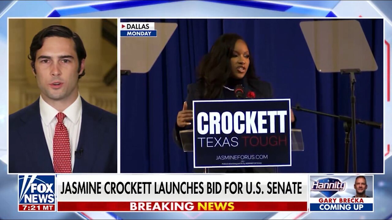 Brandon Gill TORCHES Crockett: "Most PRO-CRIMINAL Candidate"