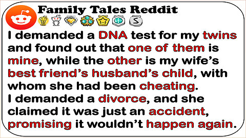 I Demanded A DNA Test For My Twins And Found Out That One Of Them Is Mine, While The Other Is My...