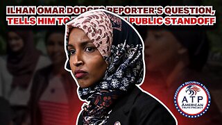 ILHAN OMAR DODGES REPORTER'S QUESTION, TELLS HIM TO 'F**K OFF' IN PUBLIC STANDOFF