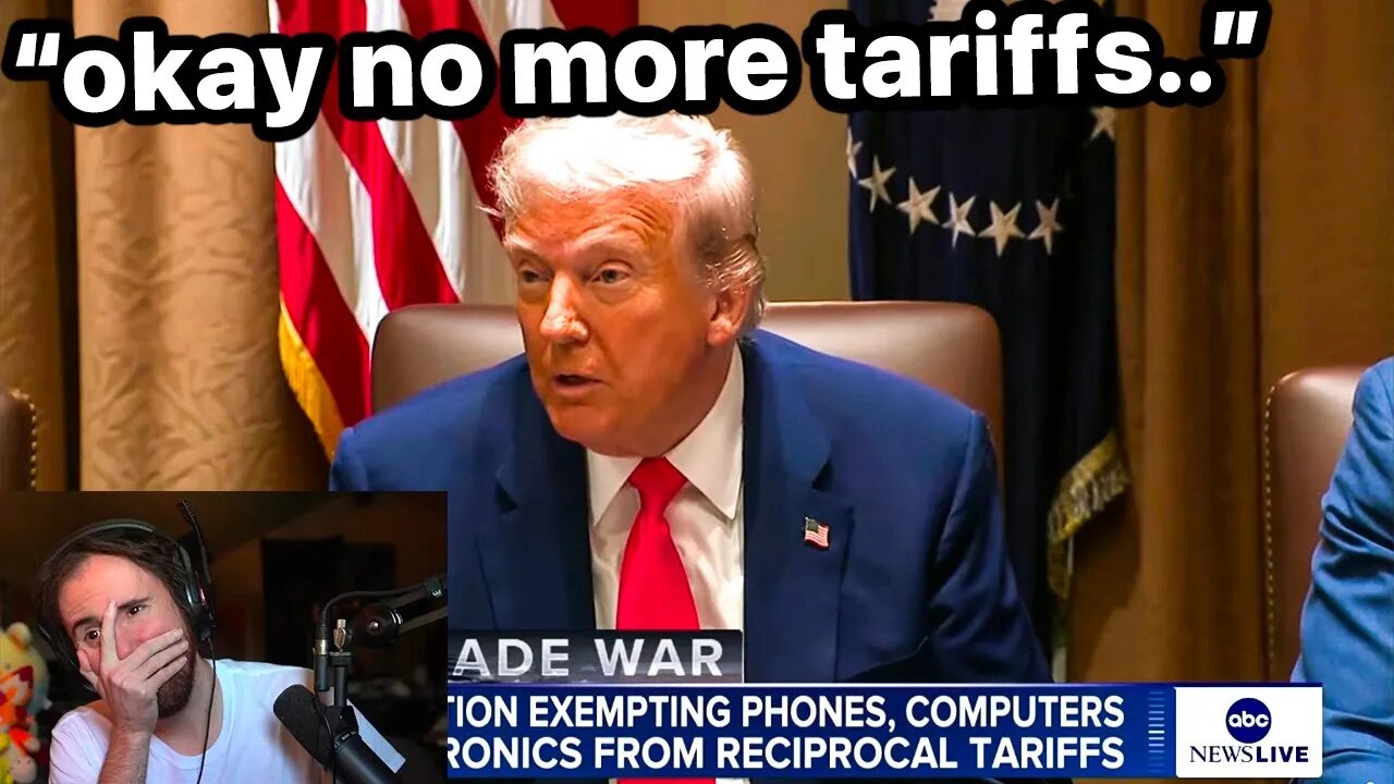 Trump changed his mind..