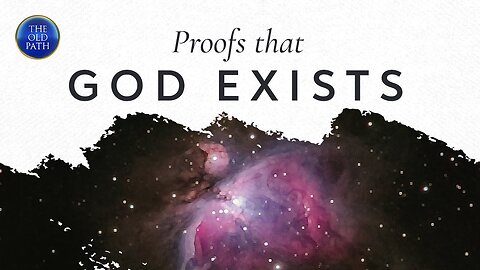 Why doesn’t God prove Himself to us if He exists?