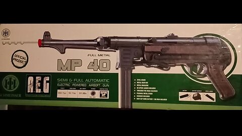 SCHMEISSER / A.E.G. MP 40, Full Automatic Electric Metal Airsoft, Trailer Teaser