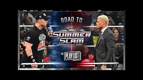 John Cena vs. Cody Rhodes Road to SummerSlam 2025 WWE