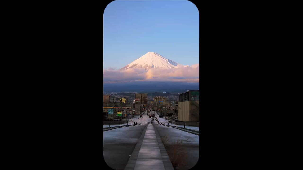 Stunning views of the iconic Mount Fuji, Japan’s most beautiful natural wonder #nature