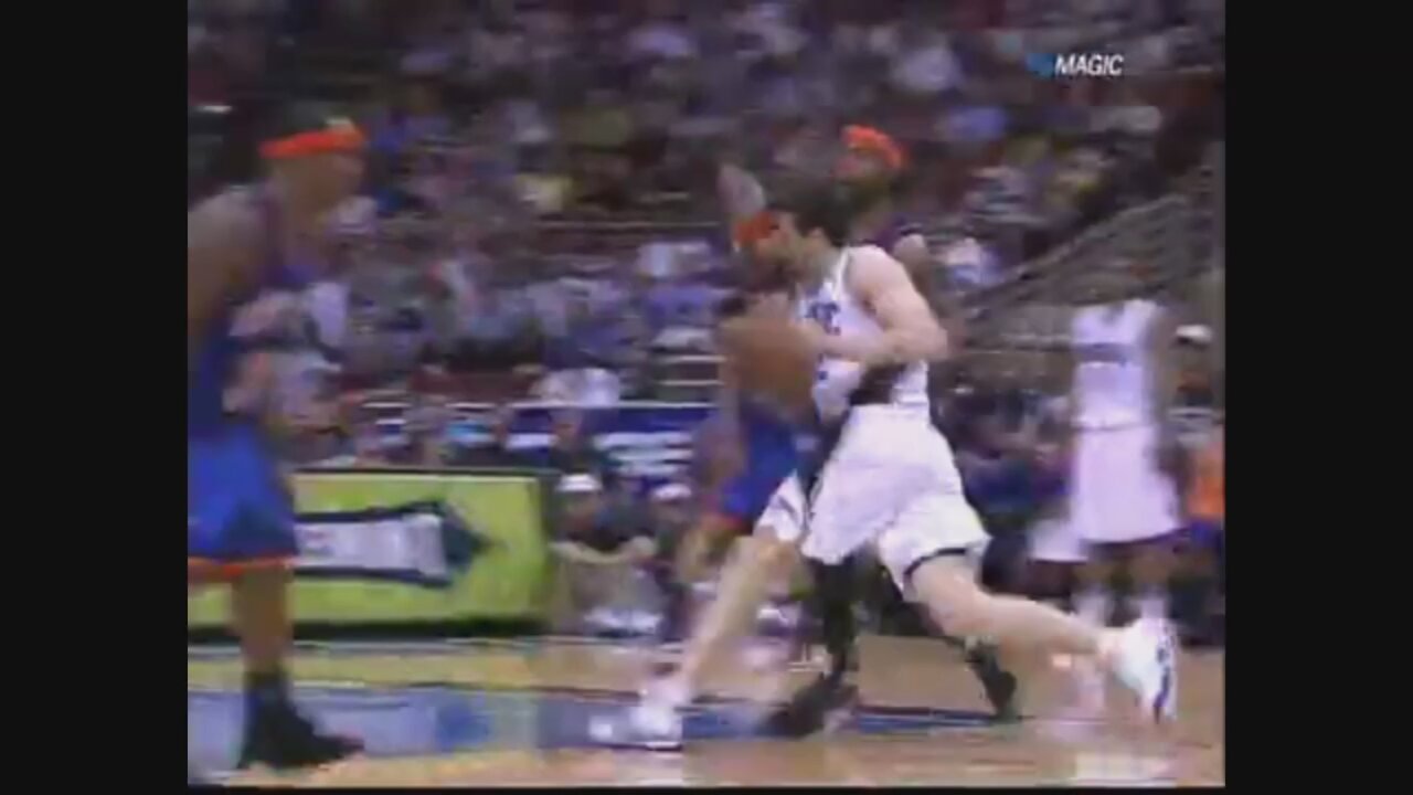 Hedo Turkoglu 20 Points 9 Ast Vs. Knicks, 2008-09.