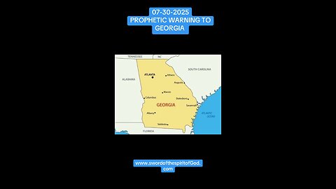 Prophecy Warning to Georgia