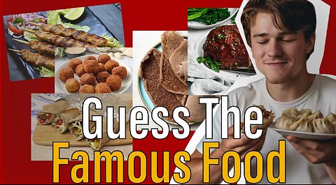 CAN You Guess the Iconic Dish from Around the World? | Famous Food | Food Quiz | Tasty Trivia