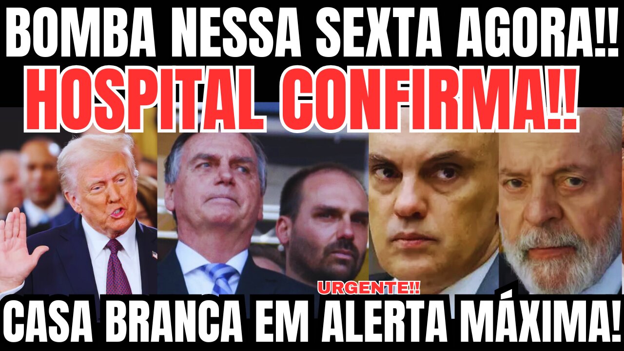 ACABA DE SER INTERNADO EM ESTADO GRAVE! JAIR BOLSONARO RECEBE COMUNICADO OFICIAL!!