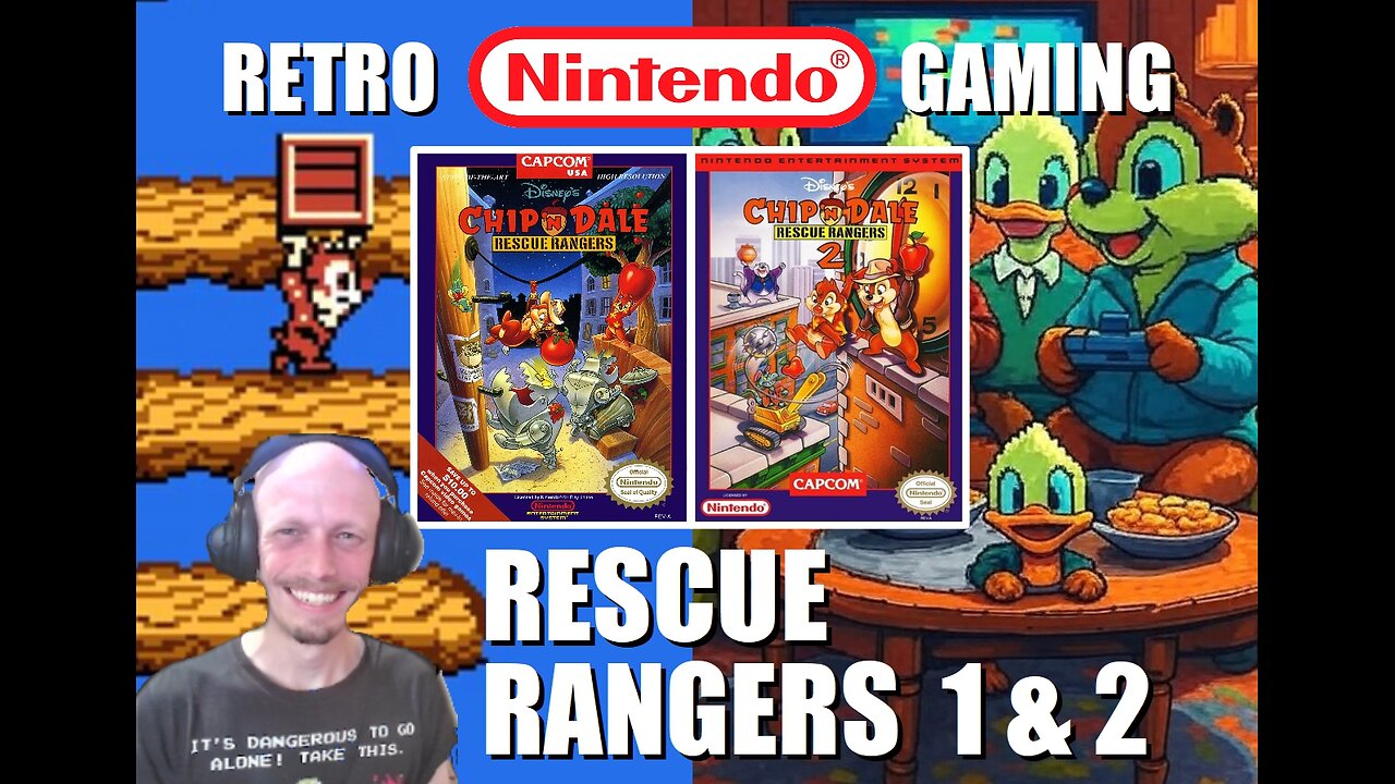 Chip 'n Dale Rescue Rangers (NES): Sing-a-long to Disney Music with BrightGaming while Saving Gadget