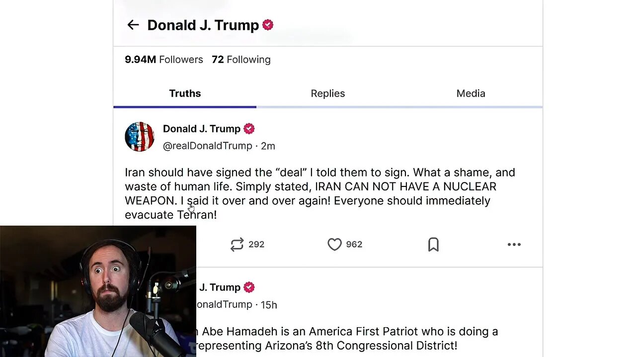 Trump sends out the ultimate warning..
