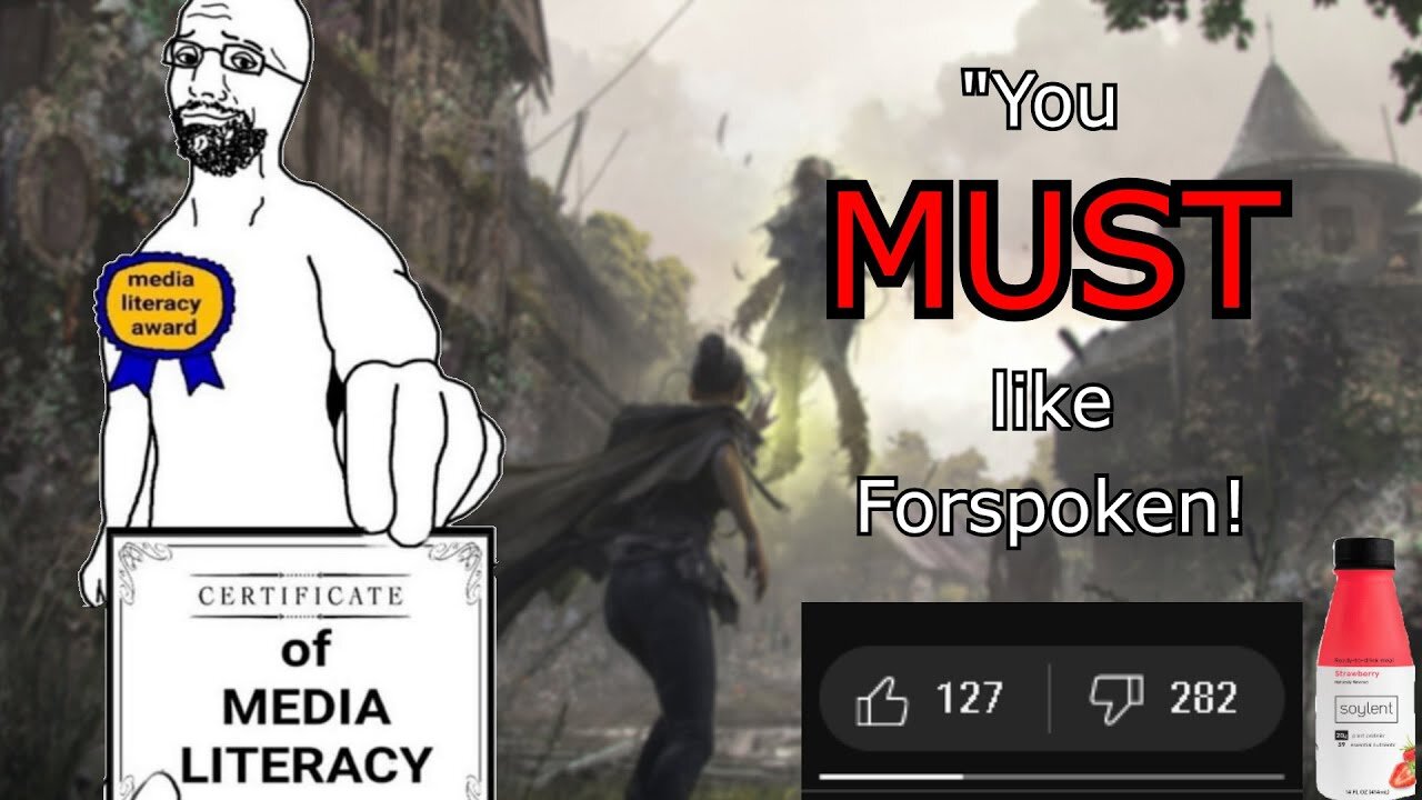 "You MUST like forspoken" according to youtube soyboy