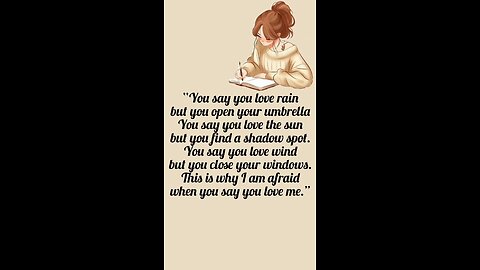 Meaningful Shakespeare Quote on Love and Actions: "You Say You Love Rain" Explained
