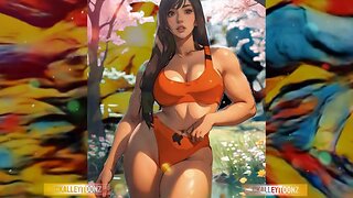 DIGITAL DIVAS 9 SENSUAL AI BIG BOOTY WOMEN SHOWCASE