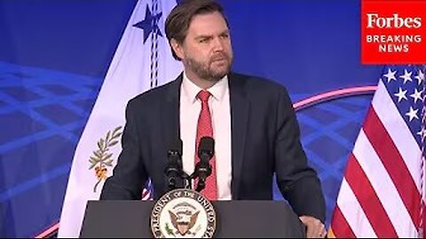 BREAKING NEWS: JD Vance Issues Emphatic Defense Of Trump Tariffs In Speech On Economic Dynamism