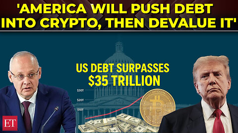 U.S. Conspiring To Dump Debt Into Crypto - America's 35 Trillion Dollar Debt