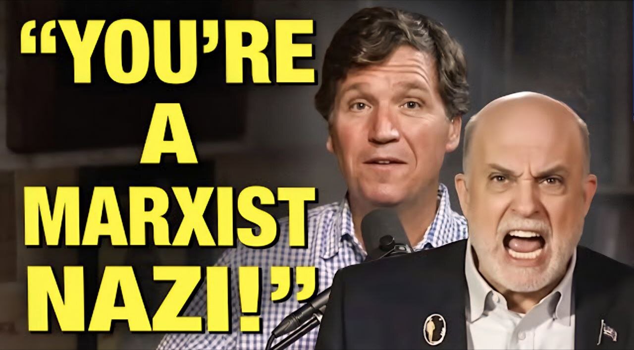 Mark Levin’s EPIC FREAKOUT At Tucker Carlson!