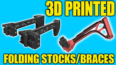 Make your own folding stock or pistol brace