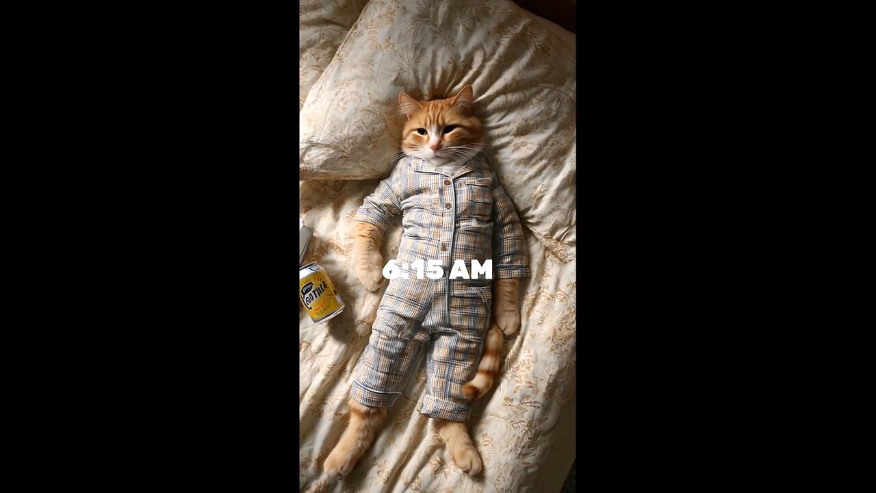 Red Cat at Work 👷🐱 A Day in the Life"