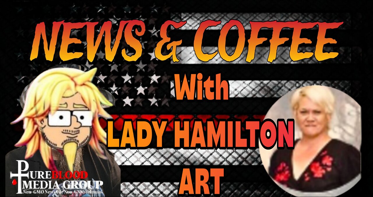 NEWS & COFFEE WIH HANDY- INTERVIEW WITH OUR SPECIAL GUEST, LADY HAMILTON ART
