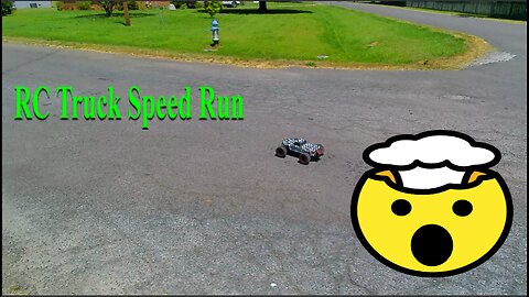 RC Truck Speed Run