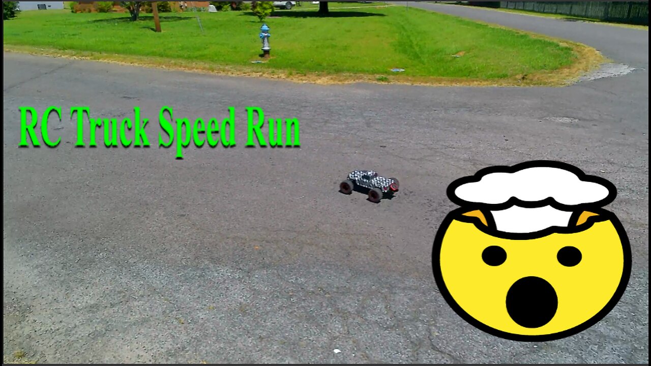RC Truck Speed Run