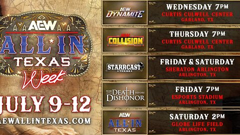 Pro Wrestling News: AEW All In Texas Announced! Miro Re-Signs, Owens Injured & More WILD News!