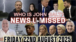 CHARLIEWARD DAILY NEWS WITH CHARLIE WARD & WARREN THORNTON FRIDAY 22ND AUGUST 2025