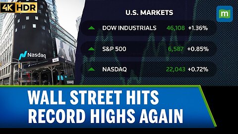 Dow, S&P 500, Nasdaq Close at Records | Tesla & Micron Lead Rally | Market News