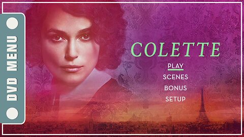Colette - DVD Menu