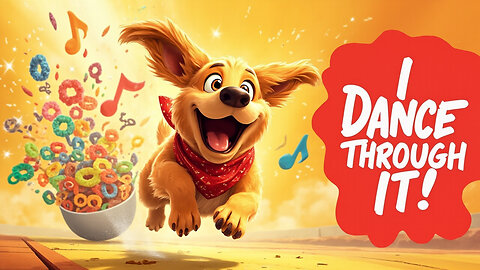 Dog Dances Through It 🐕🕺 | Kids Song About Optimism & Rhythm