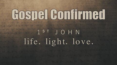 CFC Sunday Sermon - September 21, 2025 - Gospel Confirmed