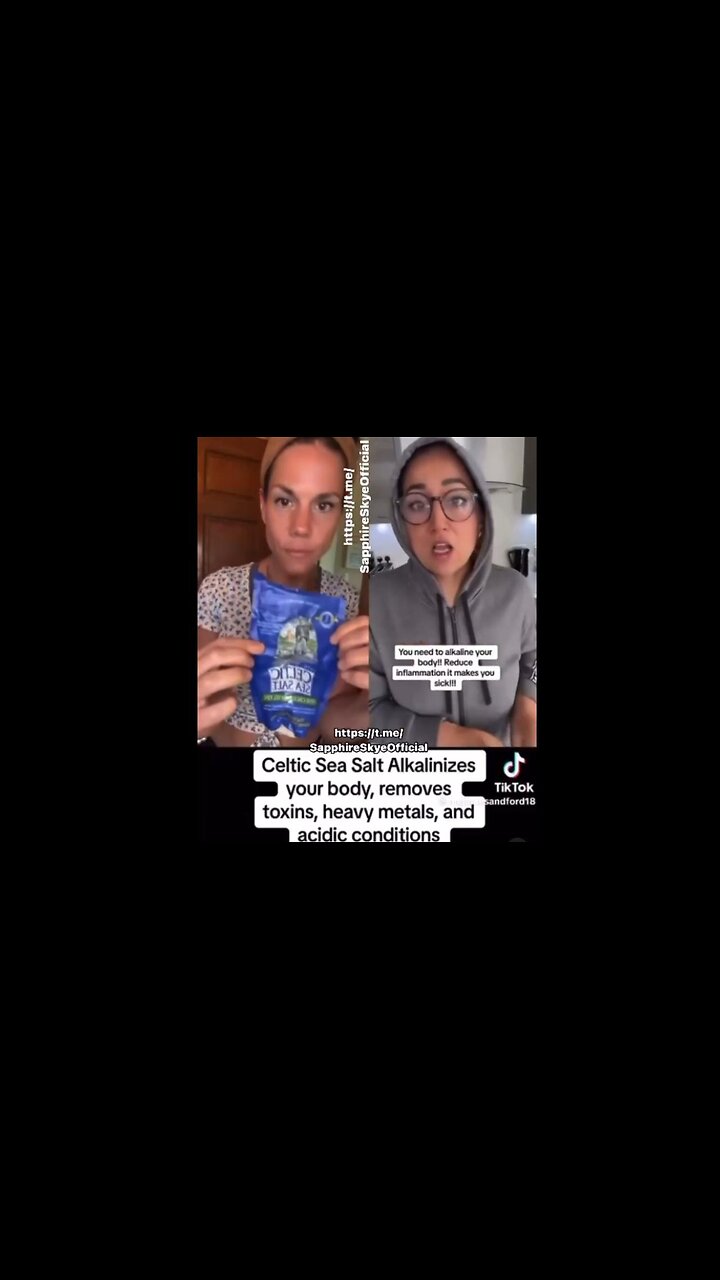 SHOCKING CELTIC SEA SALT FACTS - Removes Toxins, Heavy metals, & Acidic conditions